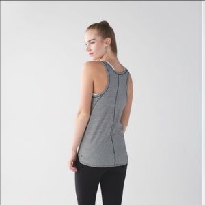 Lululemon circadian striped pima cotton ta…